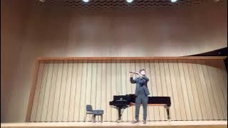 Johann Sebastian Bach, Partita in a minor BWV 1013 for Flute Solo