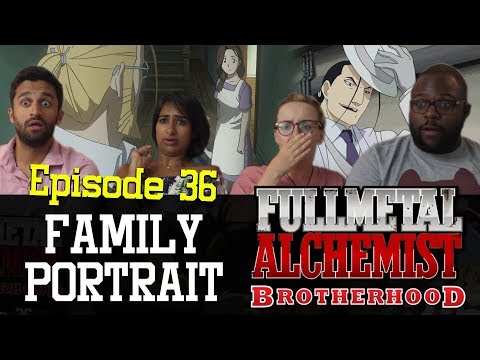 Fullmetal Alchemist: Brotherhood - Episode 36 Family Portrait - Group Reaction