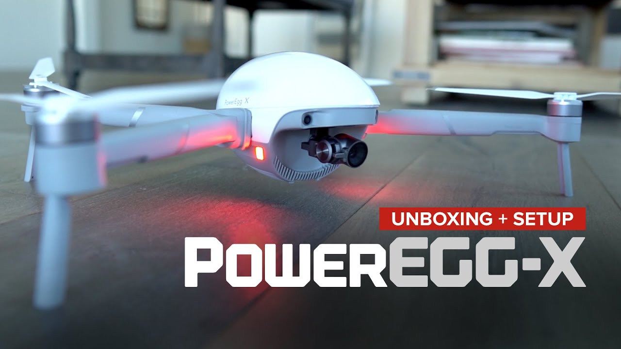 PowerVision PowerEgg X - Unboxing and Setup - YouTube