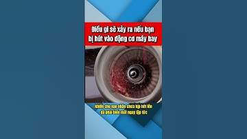 nguyenquocmanh| Điều gì sẽ xảy ra nếu bạn bị hút vào động cơ máy bay #shorts #fyp #xuhuong
