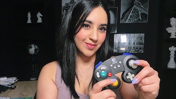 ASMR GameCube Controller Sounds (with soft spoken/ whisper rambling)