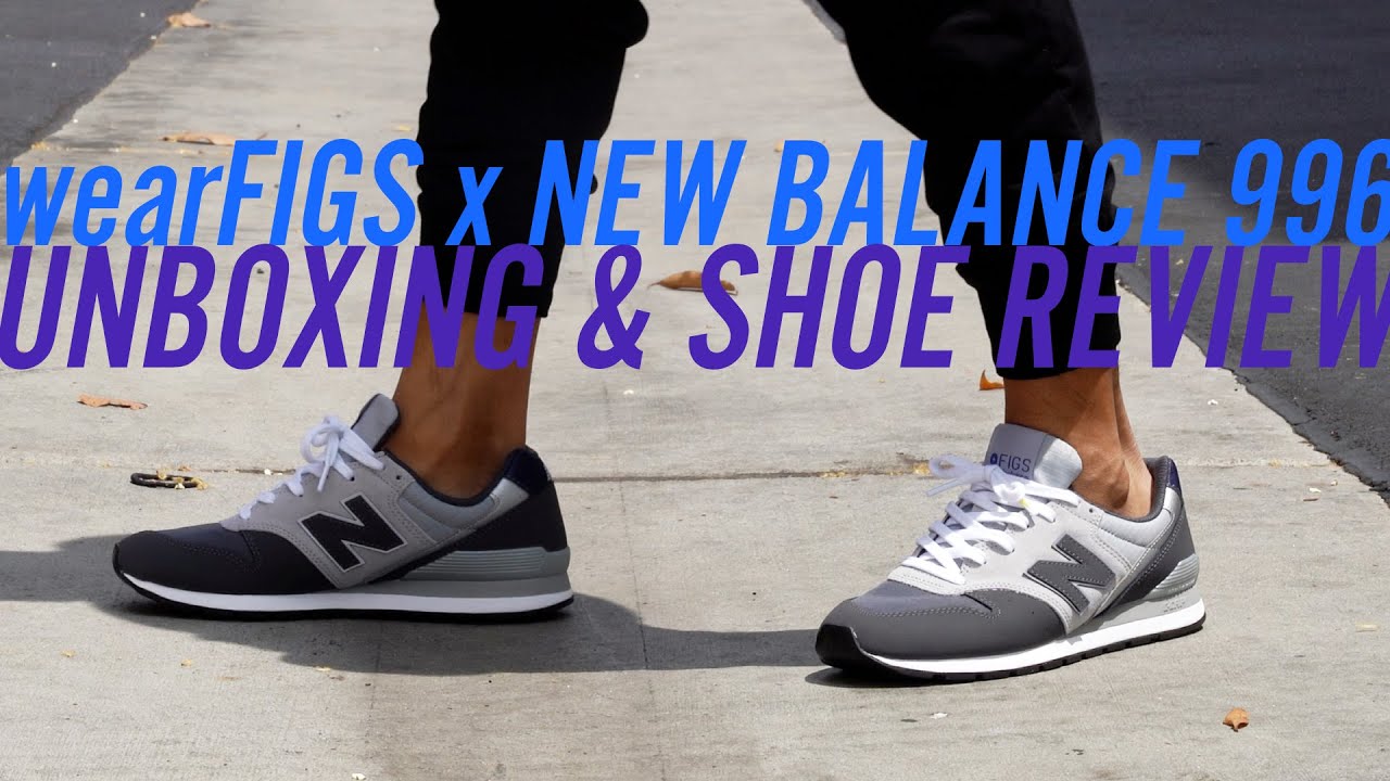 wearFIGS x *NEW* New Balance 996 | Unboxing and REVIEW - YouTube