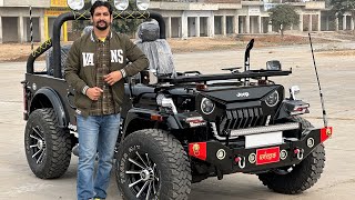 Banka Bihar se Adv Manish kumar Modified jeep made by Rajesh Jain Motor 9035785000
