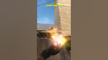 Short Molotov From Apps Mirage CS2 #shorts