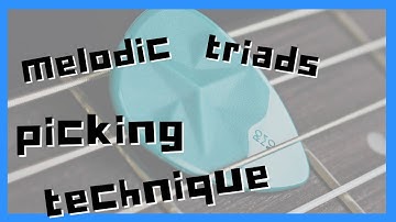 Alternate Picking Technique For 2 Note Per String Melodic Triads || Jazz Guitar Lessons Daily 16