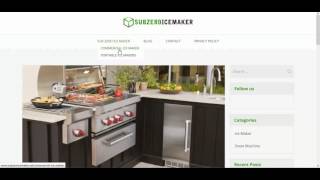 Sub Zero Ice Maker