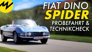 Fiat Dino Spider | Technikcheck und Probefahrt | Motorvision Deutschland Fiat Dino Spider Preis