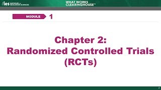 WWC Online Training, Module 1: Group Designs, Part 2