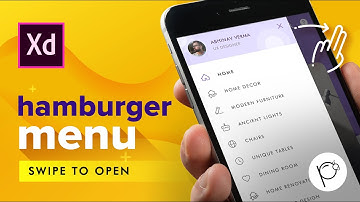 Create Sidebar Menu & Overlay Prototypes in Adobe XD 2020 | हिंदी #adobexd #xdtutorial #UIDesign