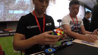 6.65 official Rubik's cube average
