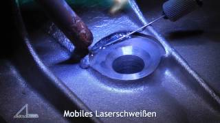 Mobiles Laserschweißen mit ALFlak - ALPHA LASER