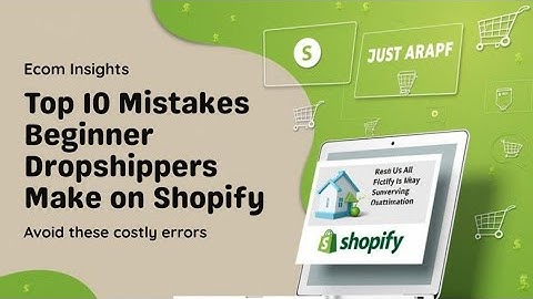 Top 10 Mistakes Beginner Dropshippers Make On Shopify - Don’t Be Fined! | Uk Desi Vlogger
