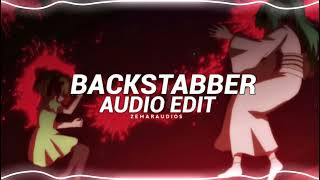 backstabber - ke$ha [edit audio]