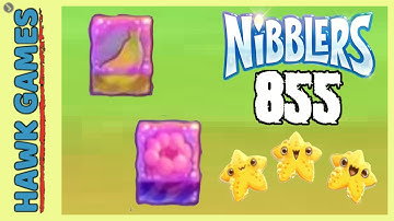 Fruit Nibblers Level 855 - 3 Stars Walkthrough, No Boosters