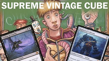 SUPREME DREAMS! MTGO Vintage Cube Supreme Draft! 36 first picks, broken combos, Mind