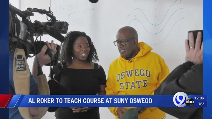 Al Roker to teach broadcasting class at alma mater SUNY Oswego
