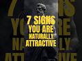 7 Signs You Have a Naturally Attractive Personality. #shorts #stoic