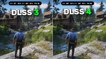 Red Dead Redemption 2 DLSS 3 vs DLSS 4 | RTX 4080 | 4K