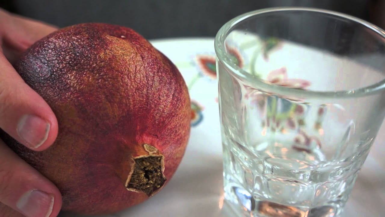 Making Pomegranate Juice - ASMR