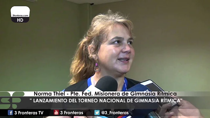 Norma Thiel: "Lanzamiento del Torneo Nacional de G...