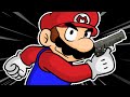 Mario but with a gun