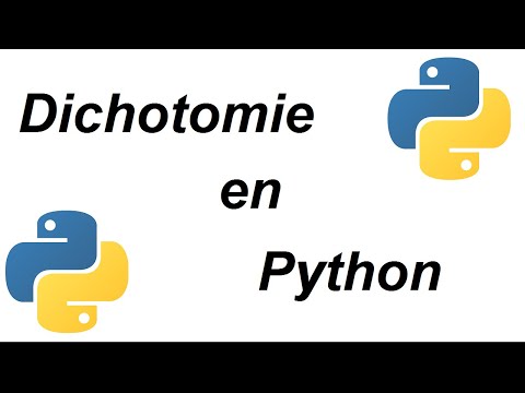 Dichotomie en langage