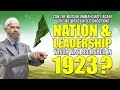 Can the muslim ummah unite again under one nation  leadership which was abolished in 1923