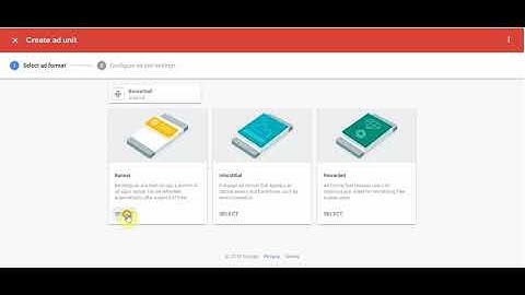 How to Create Admob Ad unit ID