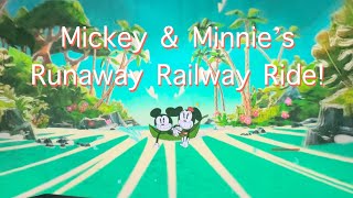 Mickey & Minnie’s Runaway Railway Ride  Disneyland Anaheim USA California