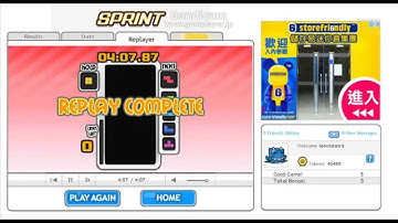 Invisible Tetris play on Tetris Friends (40 lines sprint) 2x speed replay