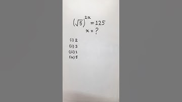 A Nice Exponential Math | Can you solve this? #shorts #viral #olympiadmath #mathstricks
