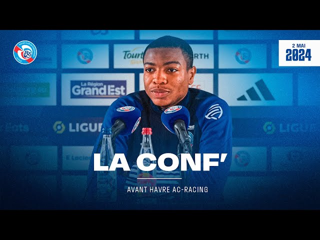 Havre AC-Racing (J32 Ligue 1 Uber Eats 23/24) : la conf' d'avant-match | REPLAY