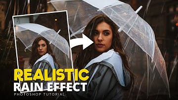 How To Add Realistic Rain Effect in Photoshop | Quick And Easy Photoshop Tutorial For Beginners