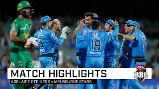 Strikers conquer ladder-leading Stars, rise to second | KFC BBL|09
