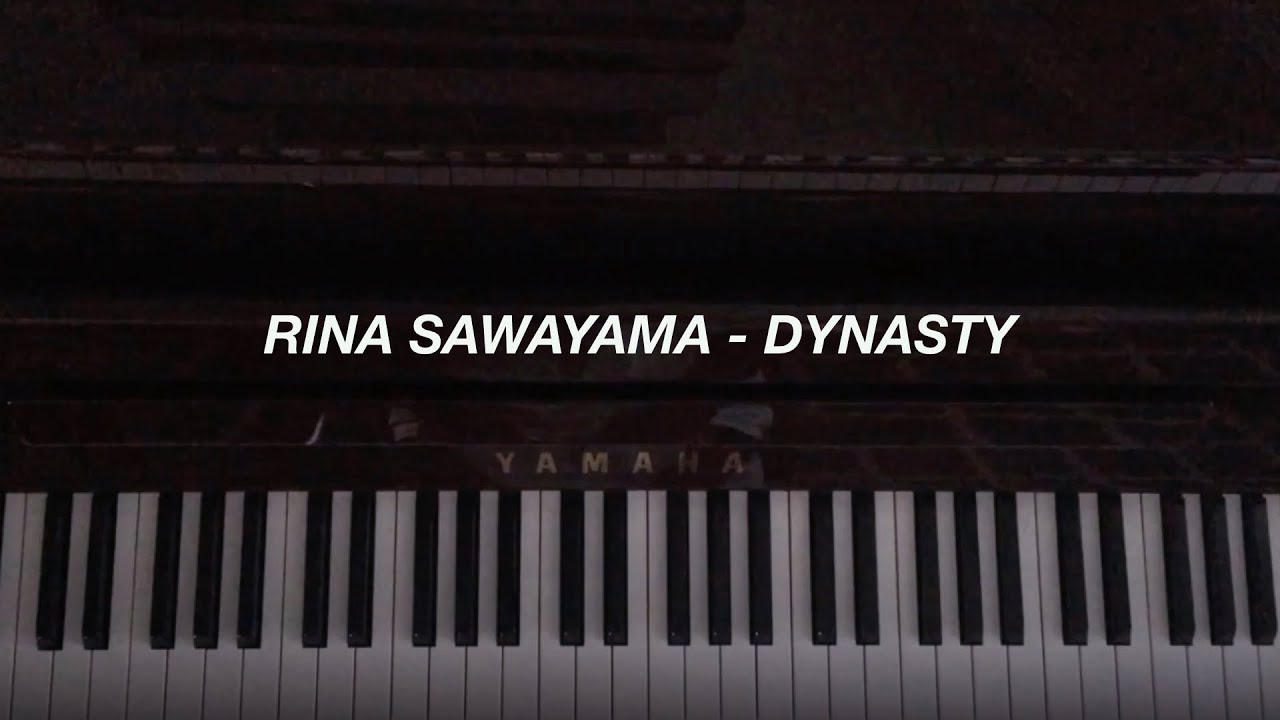 Rina Sawayama - Dynasty (Piano Cover) [Sheet Music]