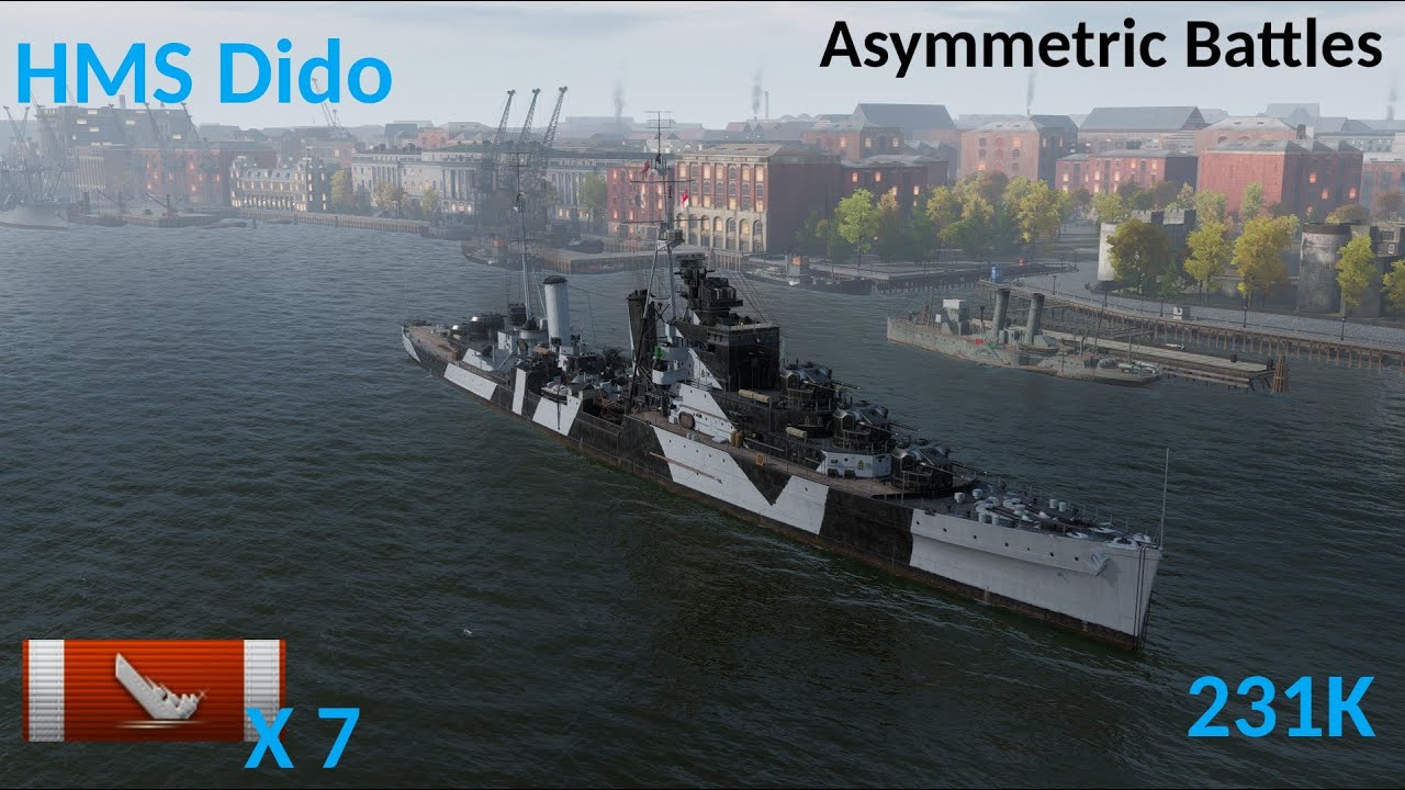 World of Warships - Dido - Asymmetric Battles - 231K