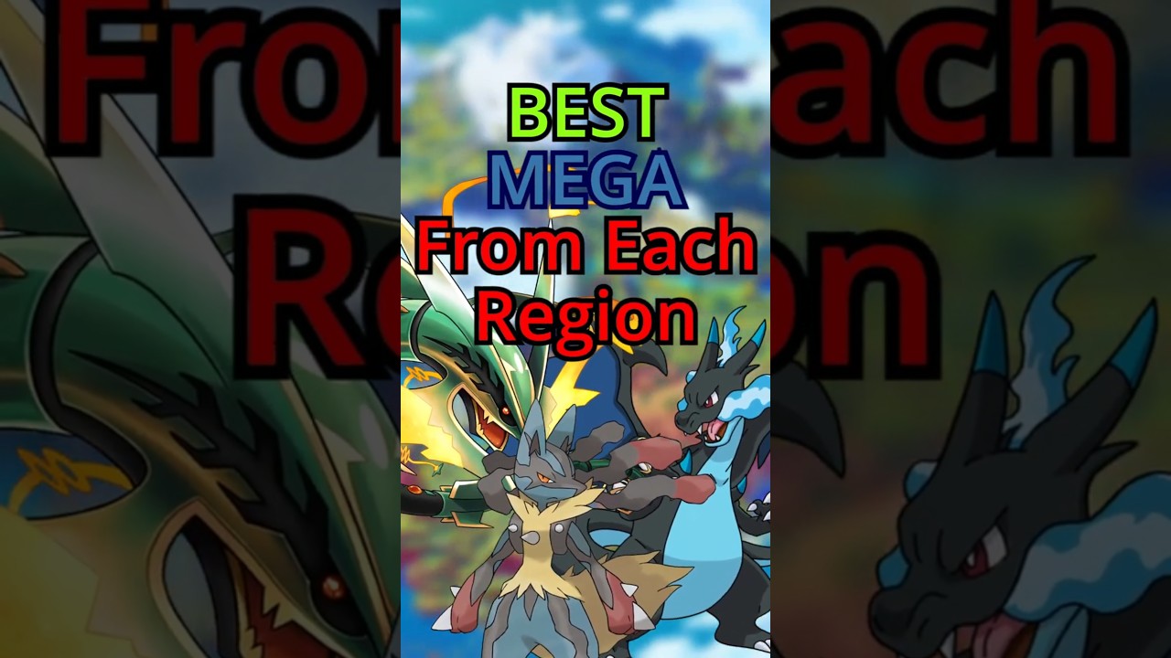 🔥 Best Mega Pokémon From Every Region — Who’s #1? ⚡