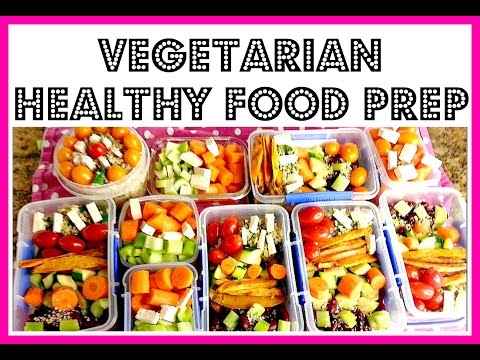HOW TO FOOD PREP | VEGETARIAN | MY HEALTHY WEEKLY MEAL PREP