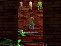 3 Characters vs Full-Speed Bike Wall Crash! 😱💥 Who Will Survive? #Shorts #viral #gaming #ibd3d