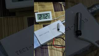 Testing a peltier module.#diy#how to make mini AC#rectifier