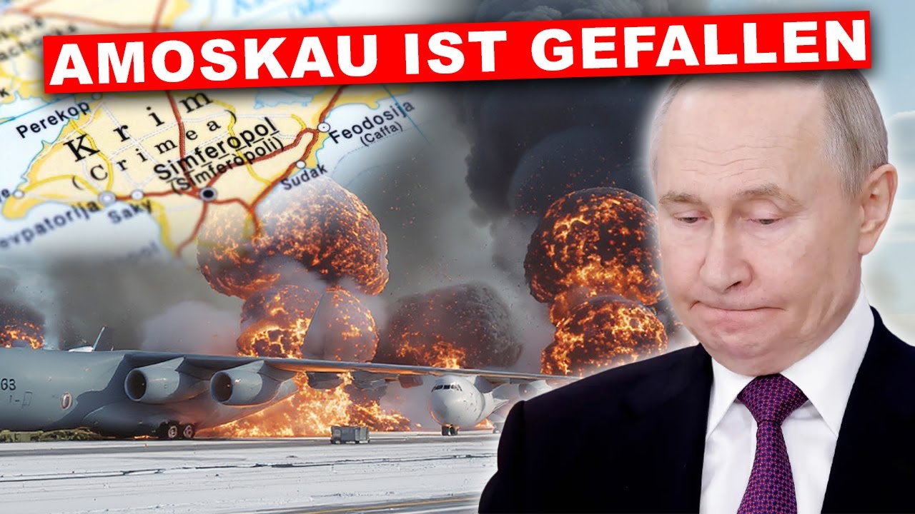 Feuer über Moskau — Putins Festung zerbricht unter Drohnen, Angst und Wahrheit