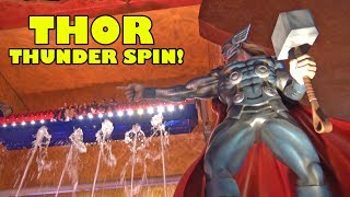 Thor Thunder Spin Ride POV IMG Worlds of Adventure Dubai Marvel Avengers