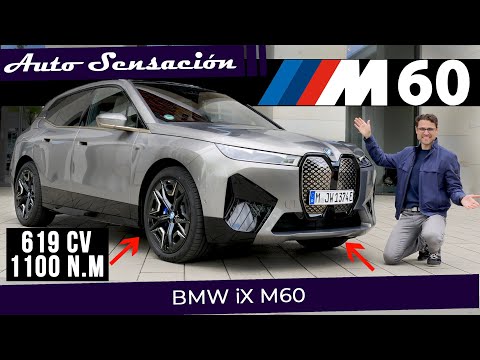 Prueba BMW iX M60 2023.  El impresionante SUV deportivo eléctrico de BMW.