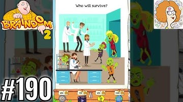 Braindom 2 Riddles Level 190 Who will survive? Hint - Solution Walkthrough