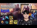 Gumayusi Adc Xayah vs Ezreal lol KR solo rank Full Game 16.10 | 구마유시 자야 vs 이즈리얼