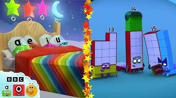 😴 Sleep Tight Numberblocks and Alphablocks | Learn to Read and Count | @Blocks-Universe