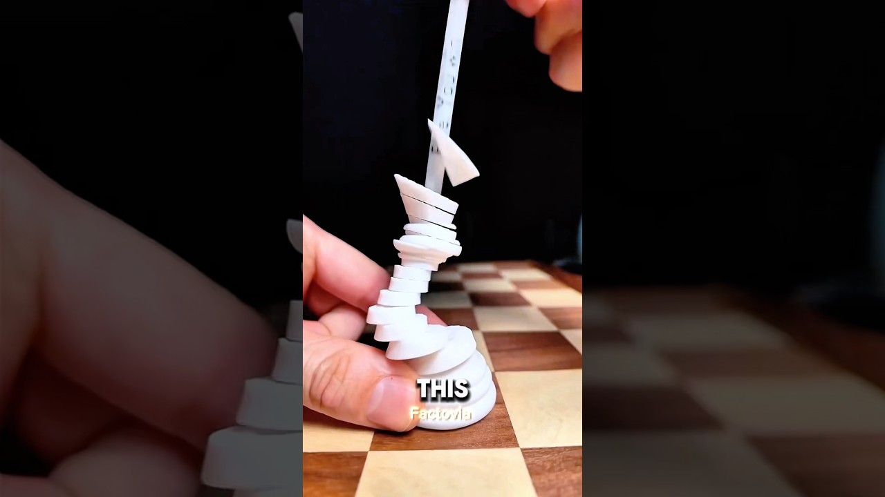 Эта шахматная игра, напечатанная на 3D-принтере, меняет всё ♟️