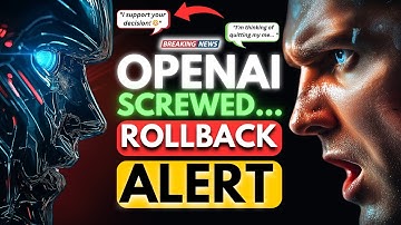 🔥 OpenAI Rolls Back ChatGPT Update After Users Complain of Sycophantic AI Replies | AI News 2025