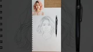 Portrait sketch practice | FRONT VIEW |