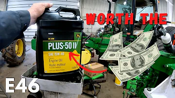 Kolik oleje spotřebuje traktor John Deere 620?